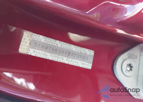 2000 Toyota Tundra Ltd V8 из США, поврежденный, VIN 5TBBT4810YS073925